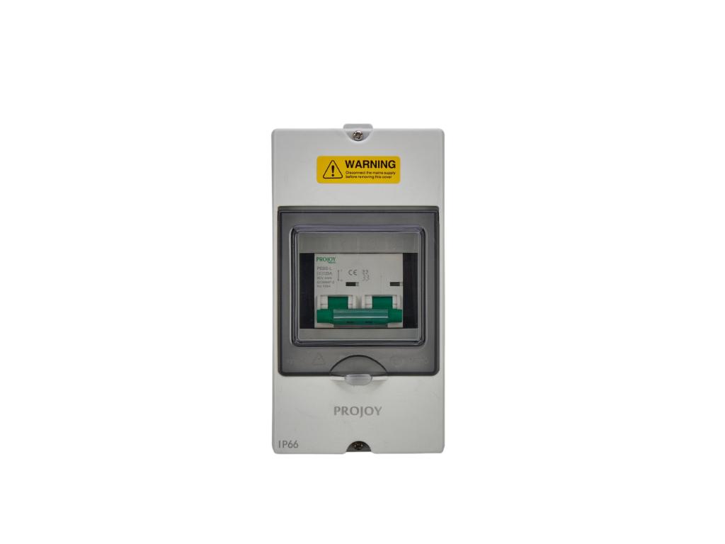 Opcije za SE PROJOY Automatski prekidac DC Miniature Circuit Breaker with enclosure, 2P 125A 160V