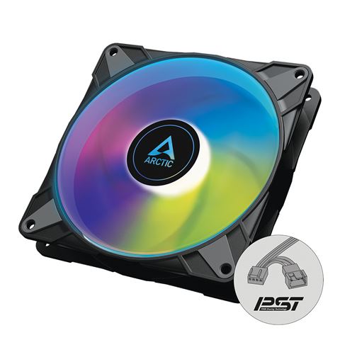COL CAS Arctic P14 PWM PST ARGB (black)