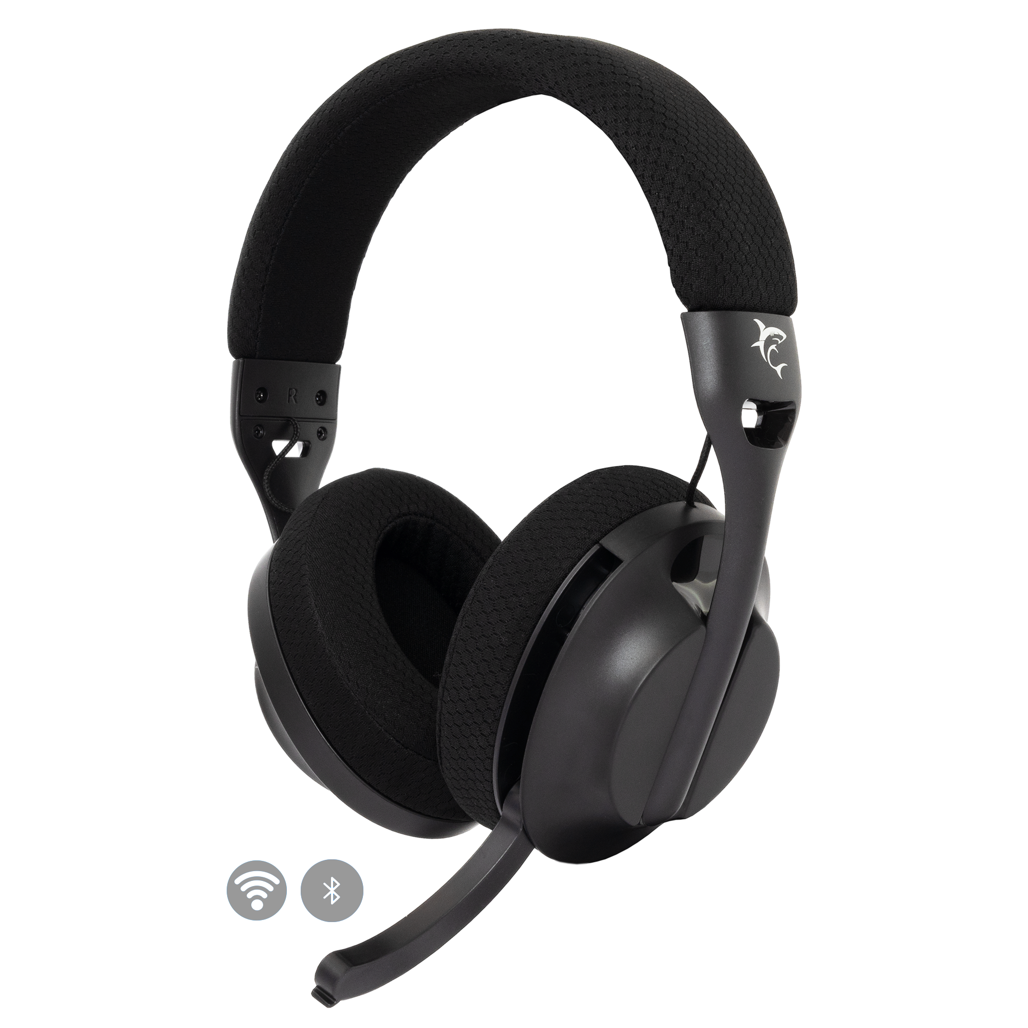 WS WGH 2441 FALCON Black, Wireless Headset