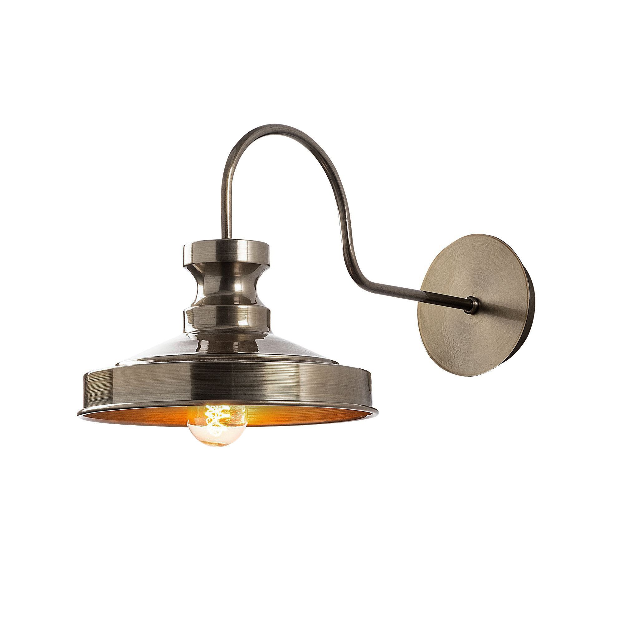 Zidna lampa Berceste - 182VINTAGE-A Zlatna