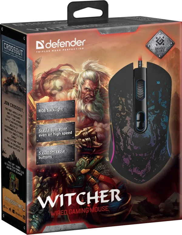 Miš Defender Witcher GM-990 3200 dpi