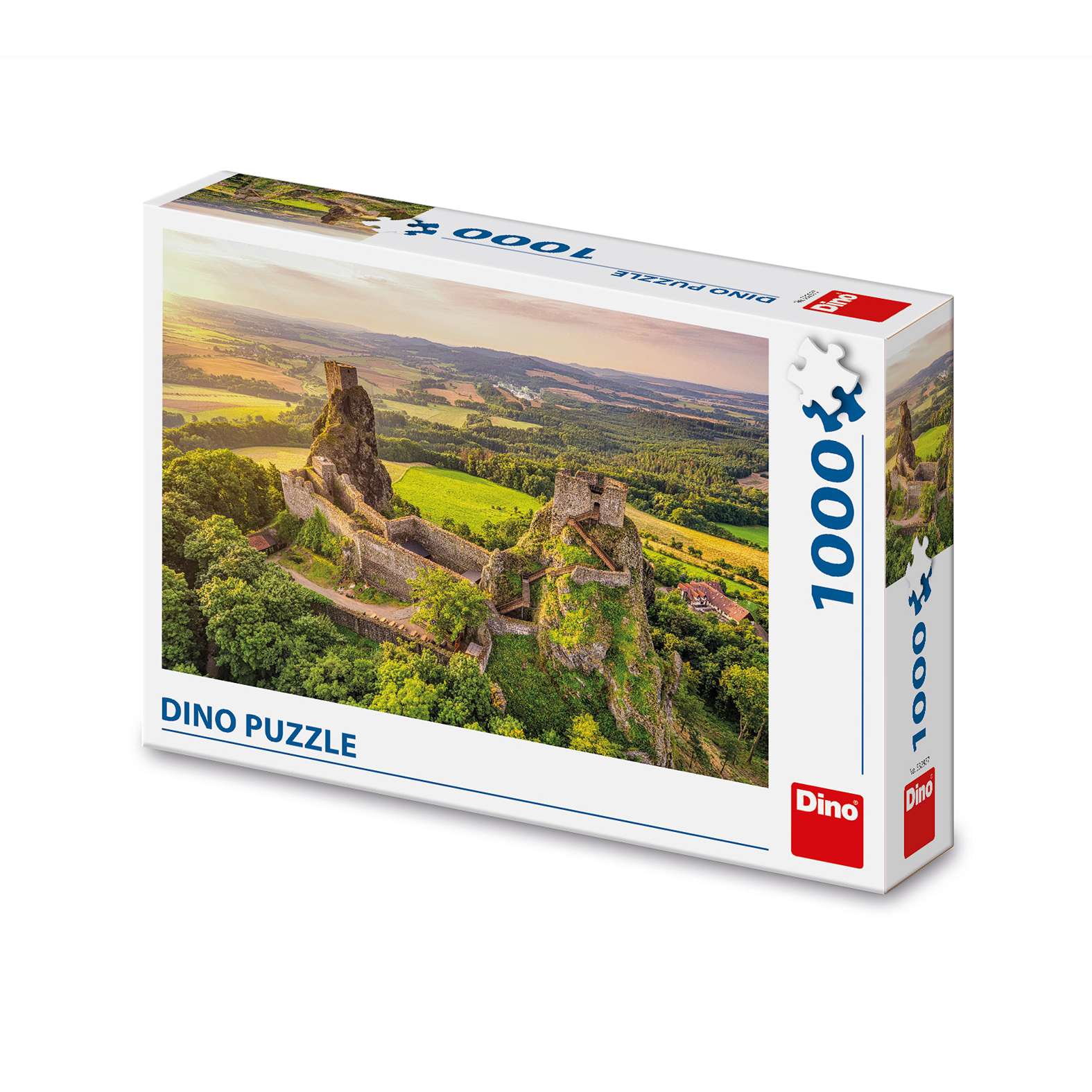 DINO RUŠEVINE ZAMKA TROSKY - PUZZLE SET 1000 KOM