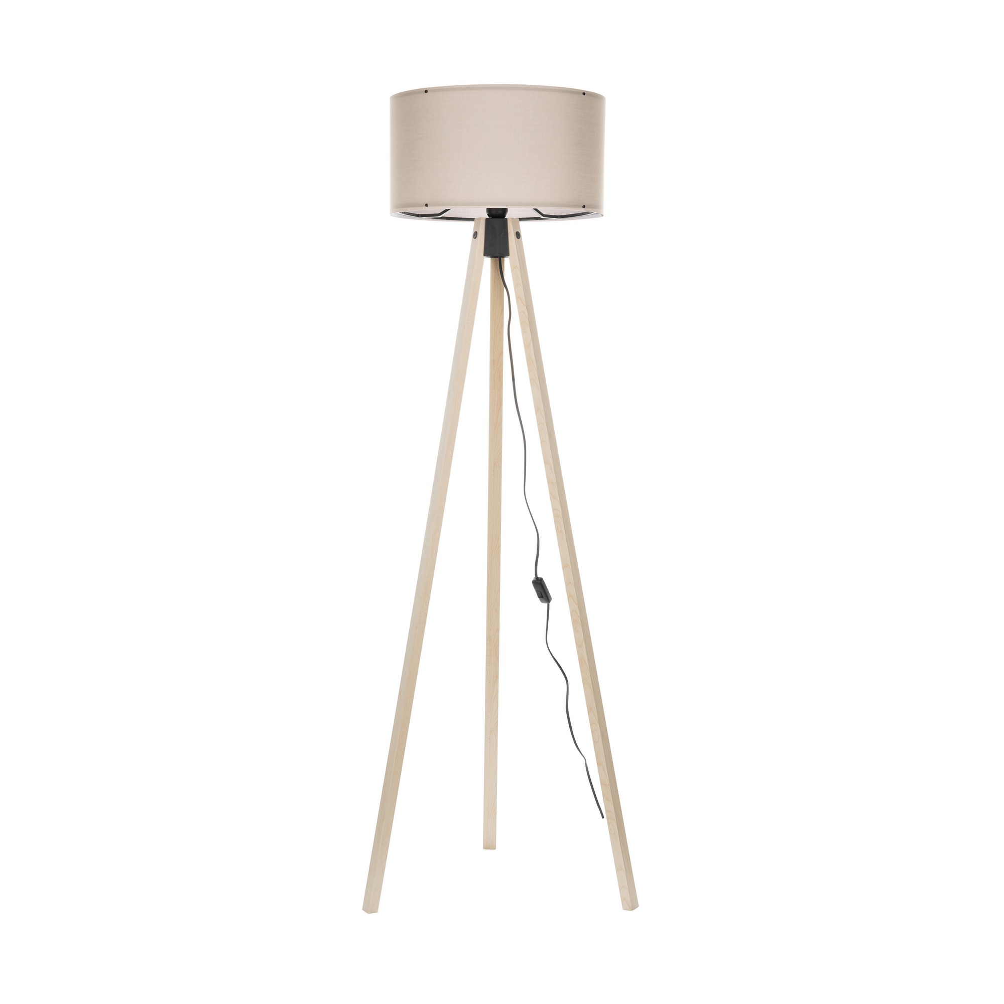 Podna lampa AYD-1518 Bež, Hrast
