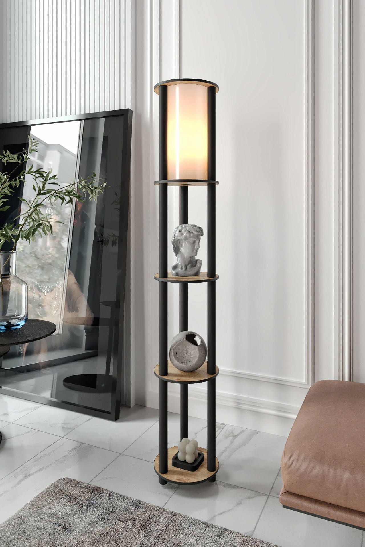 Podna lampa KS-11107 Orah