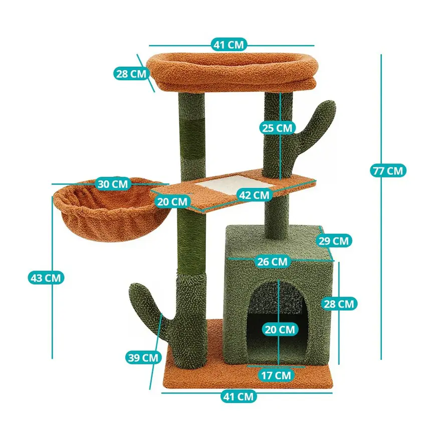Timeless Tools Penjalica i grebalica za macke Kaktus