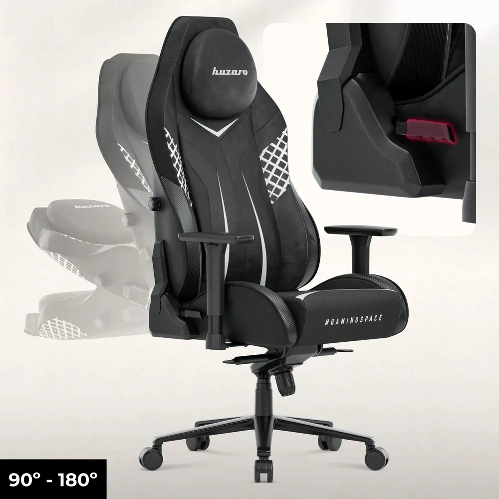 Huzaro Force 8.3 Carbon Crna Gaming stolica