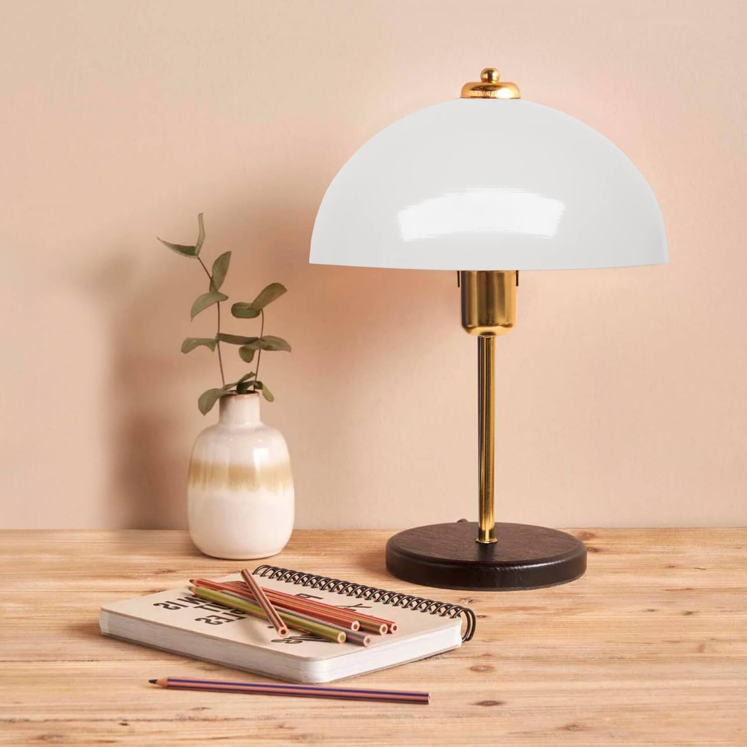 Stona lampa AYD-3697 Bela