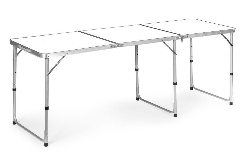 SKLOPIVI STO ZA KAMPOVANJE WHITE, 180X60 CM