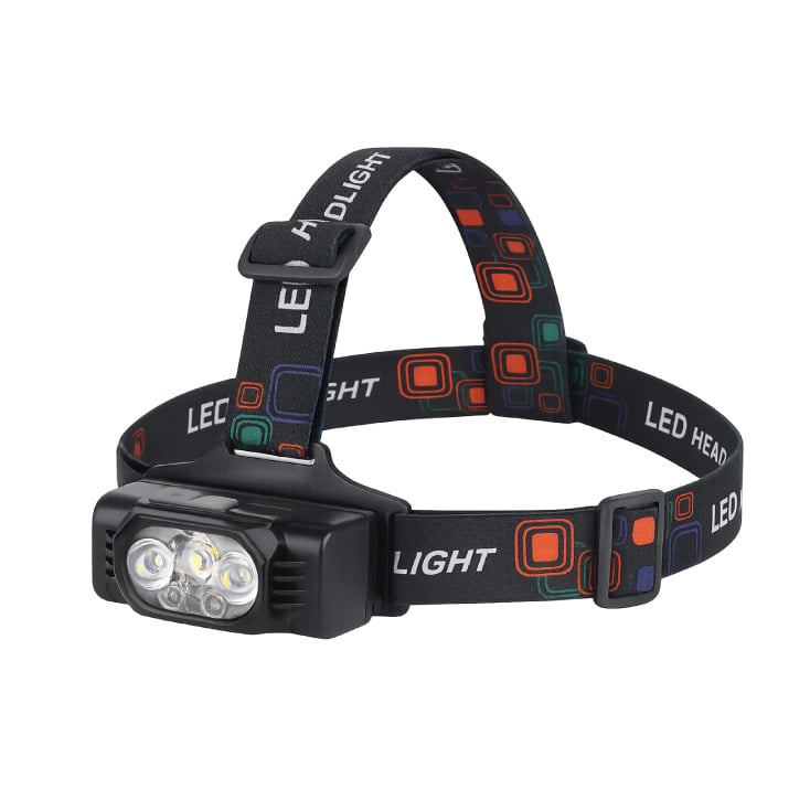 LED naglavna punjiva lampa sa PIR senzorom 700lm 1200mAh