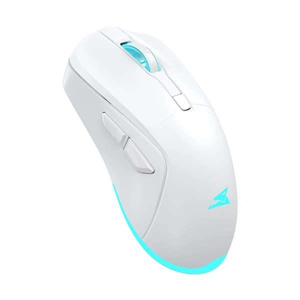 Bežični miš Baracuda TURTLE 3200DPI/6D/Optički/2.4GHz/Bela