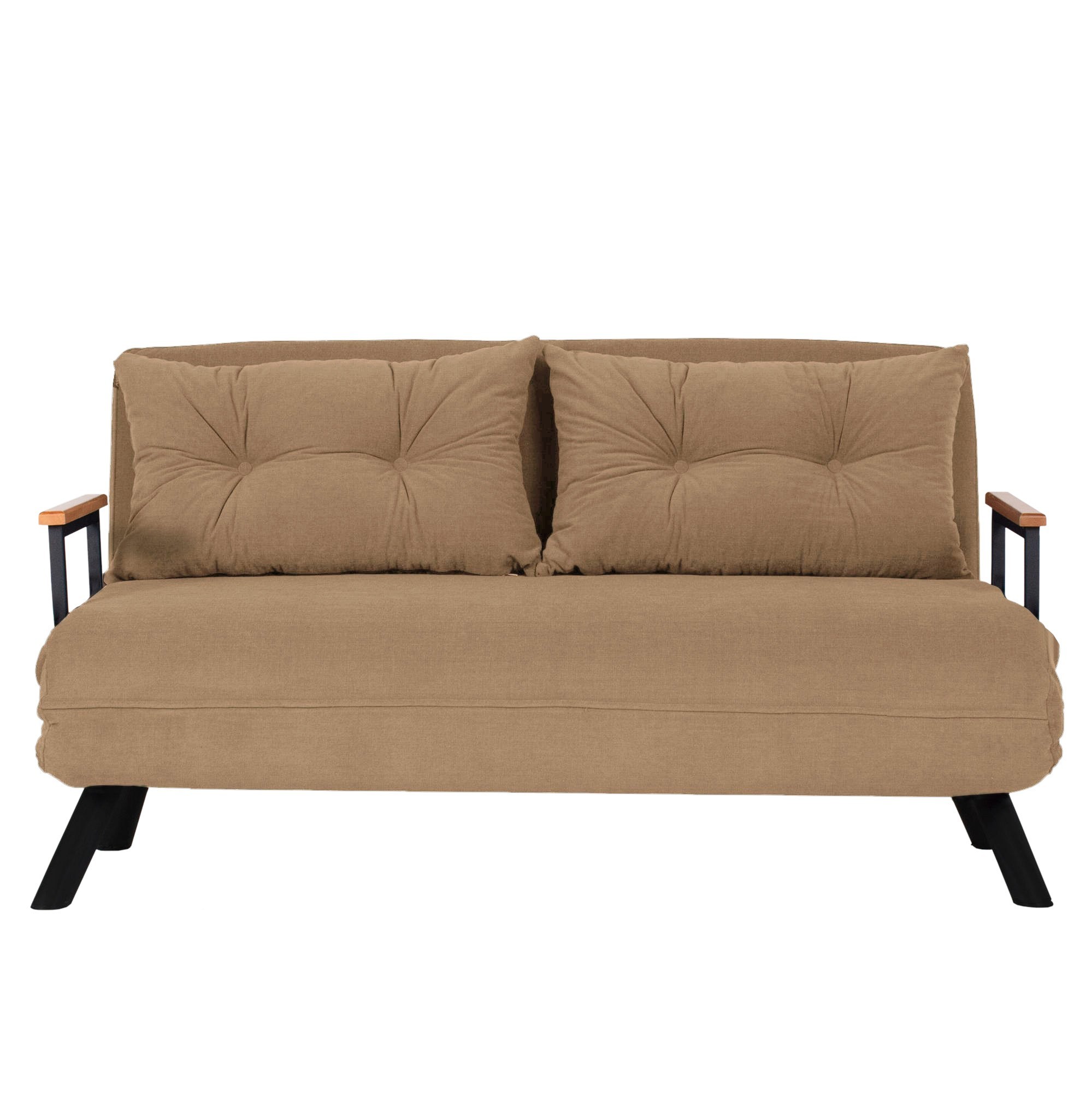 Dvosed na razvlačenje Sando 2-Seater - Svetlo braon v2