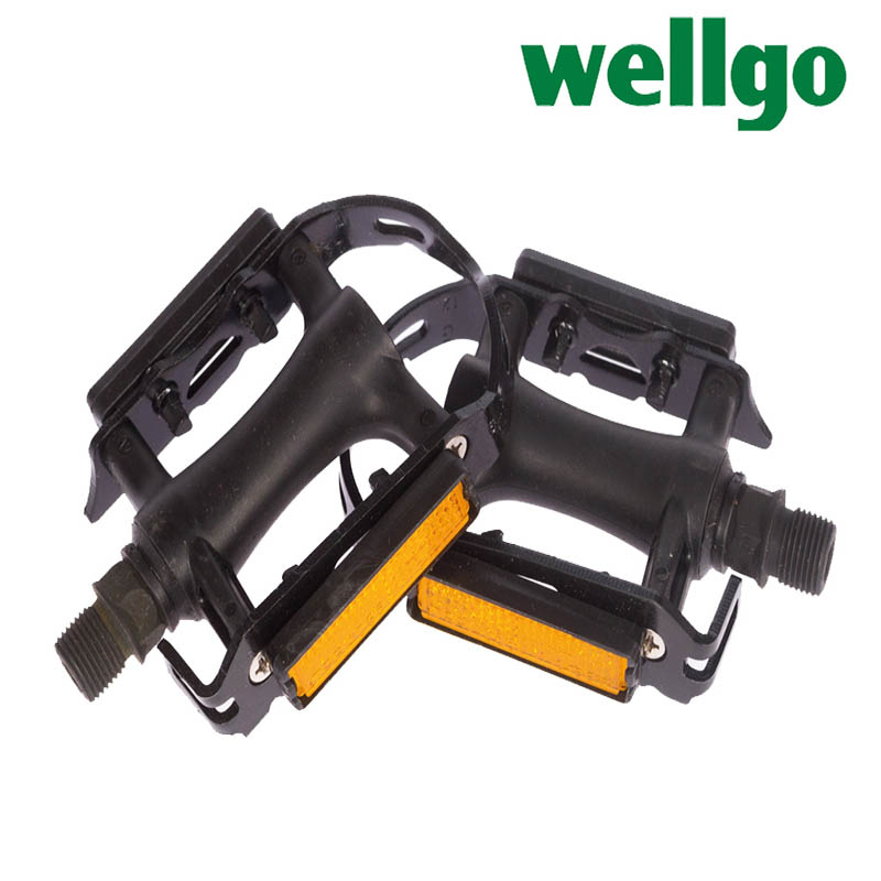 PEDALA WELLGO ALU/PVC #R125 BL K