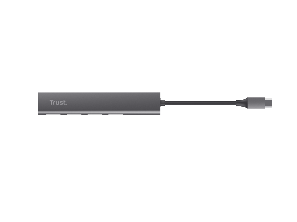 Adapter TRUST HALYX USB HUB-3.2/4xUSB/siva