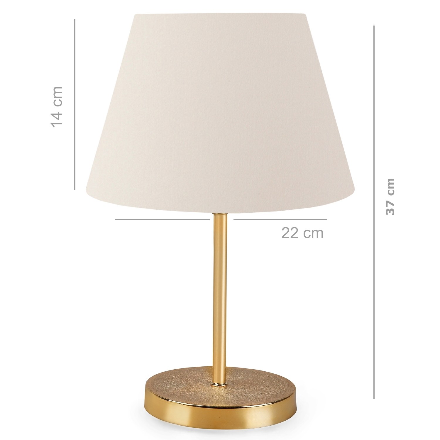Stona lampa AYD - 1988 Krem