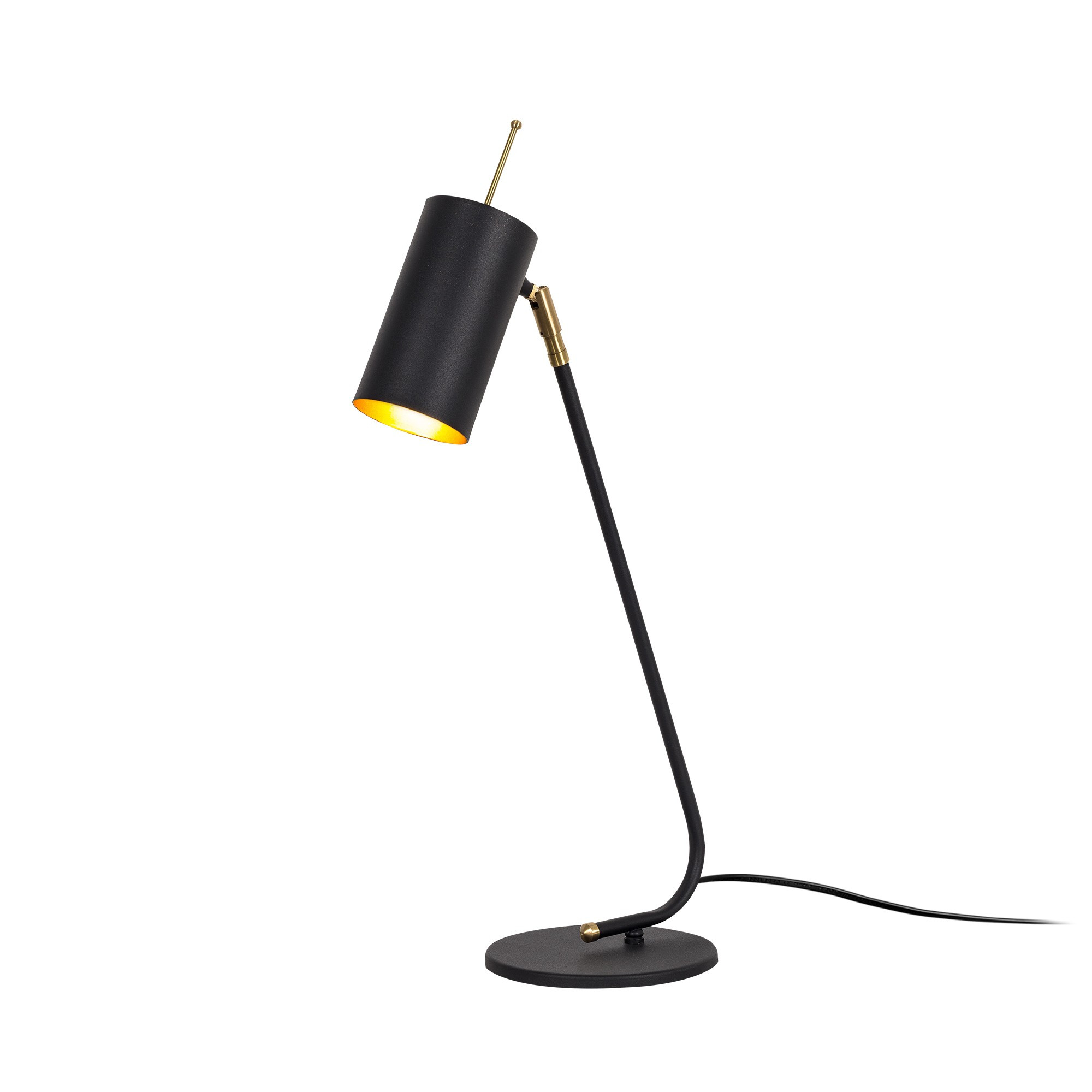 Stona lampa Sivani - MR-611 Crna, Zlatna