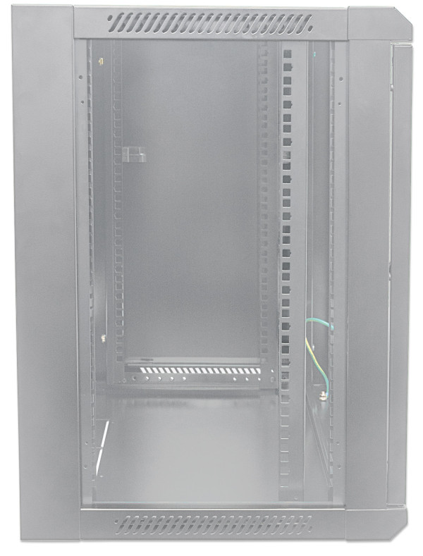 Rack orman Intellinet 711807 19"/9U 570x600x500/staklena vrata/bravica