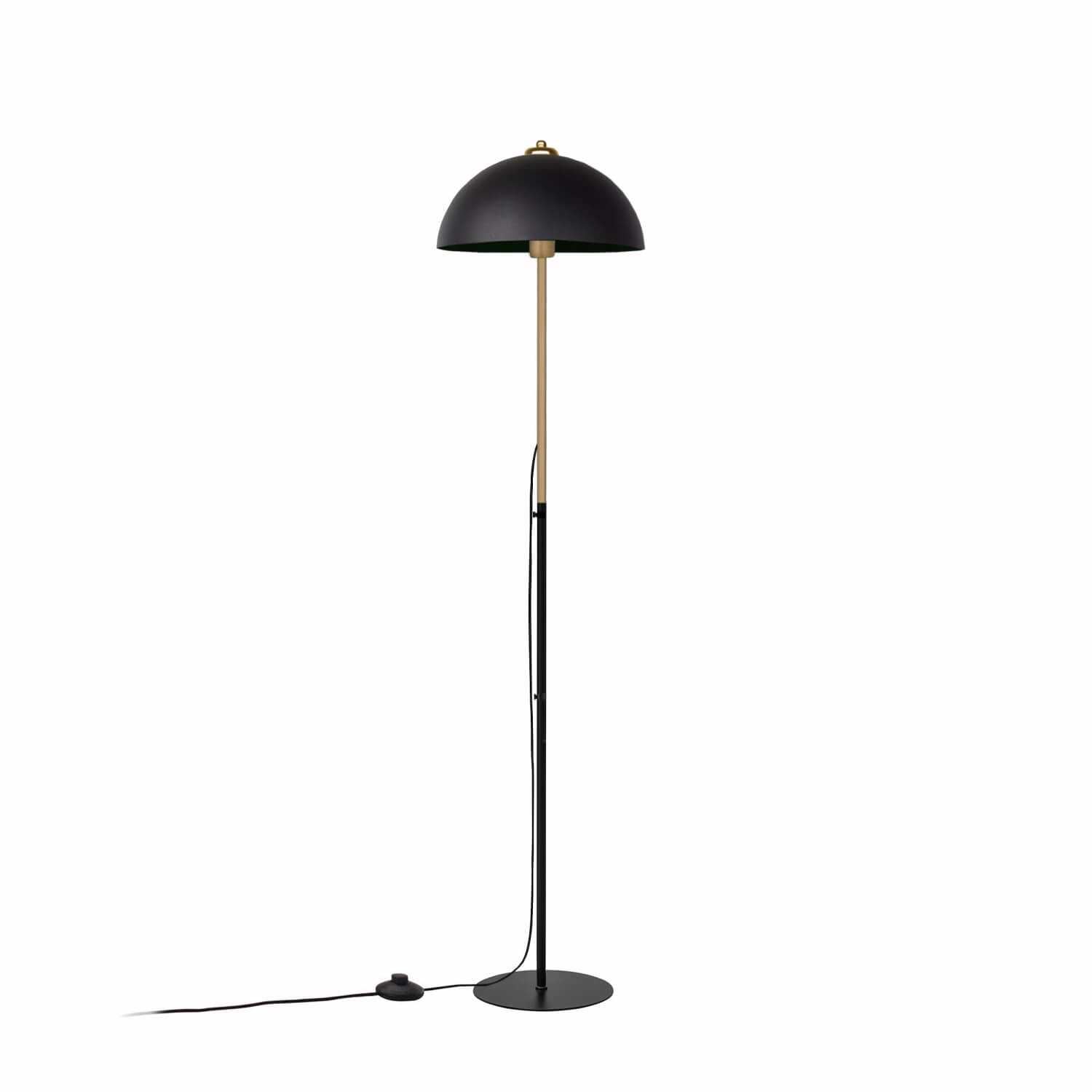 Podna lampa 241939 Crna