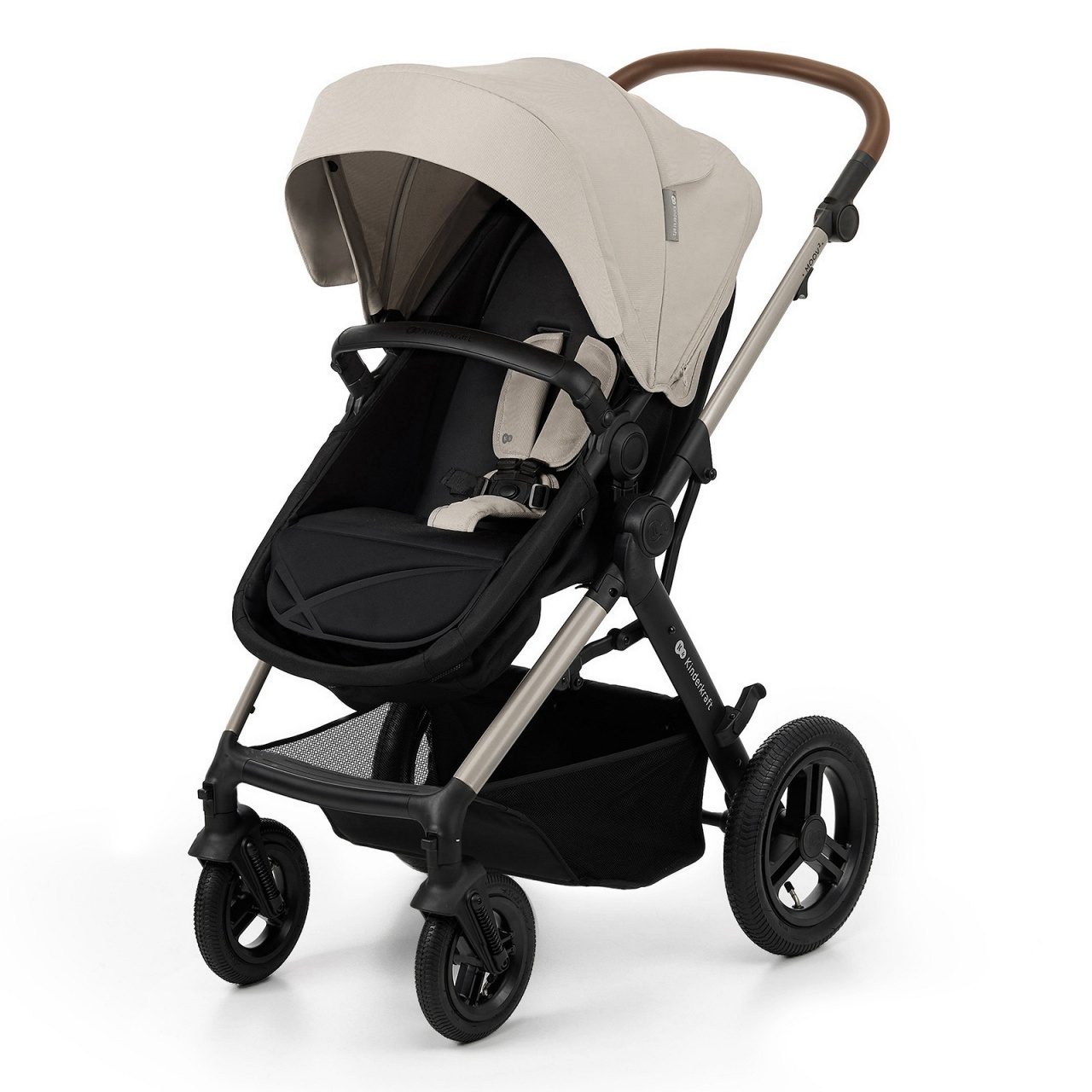 Kinderkraft kolica MOOV 2 AIR 3u1 LIGHT GREY