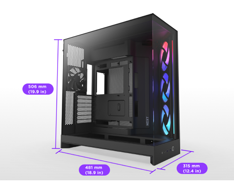 H9 Flow RGB Gaming kućište crno (CM-H92FB-R1)