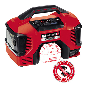 EINHELL Akumulatorski hibridni kompresor Pressito Power X-Change TE-AC 18/11 LiAC - Solo