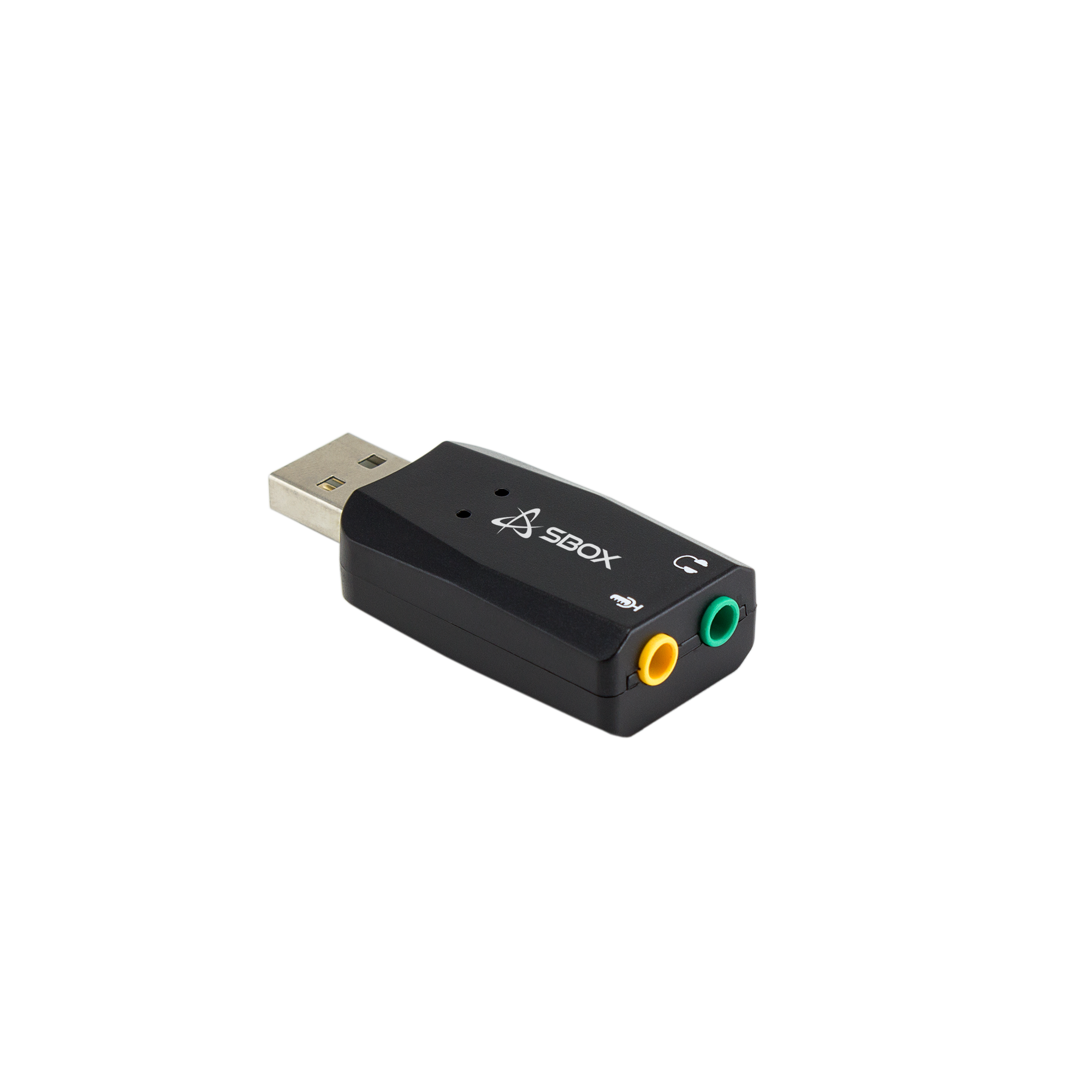 S BOX Adapter USB C11, USB / 2 x 3,5 mm