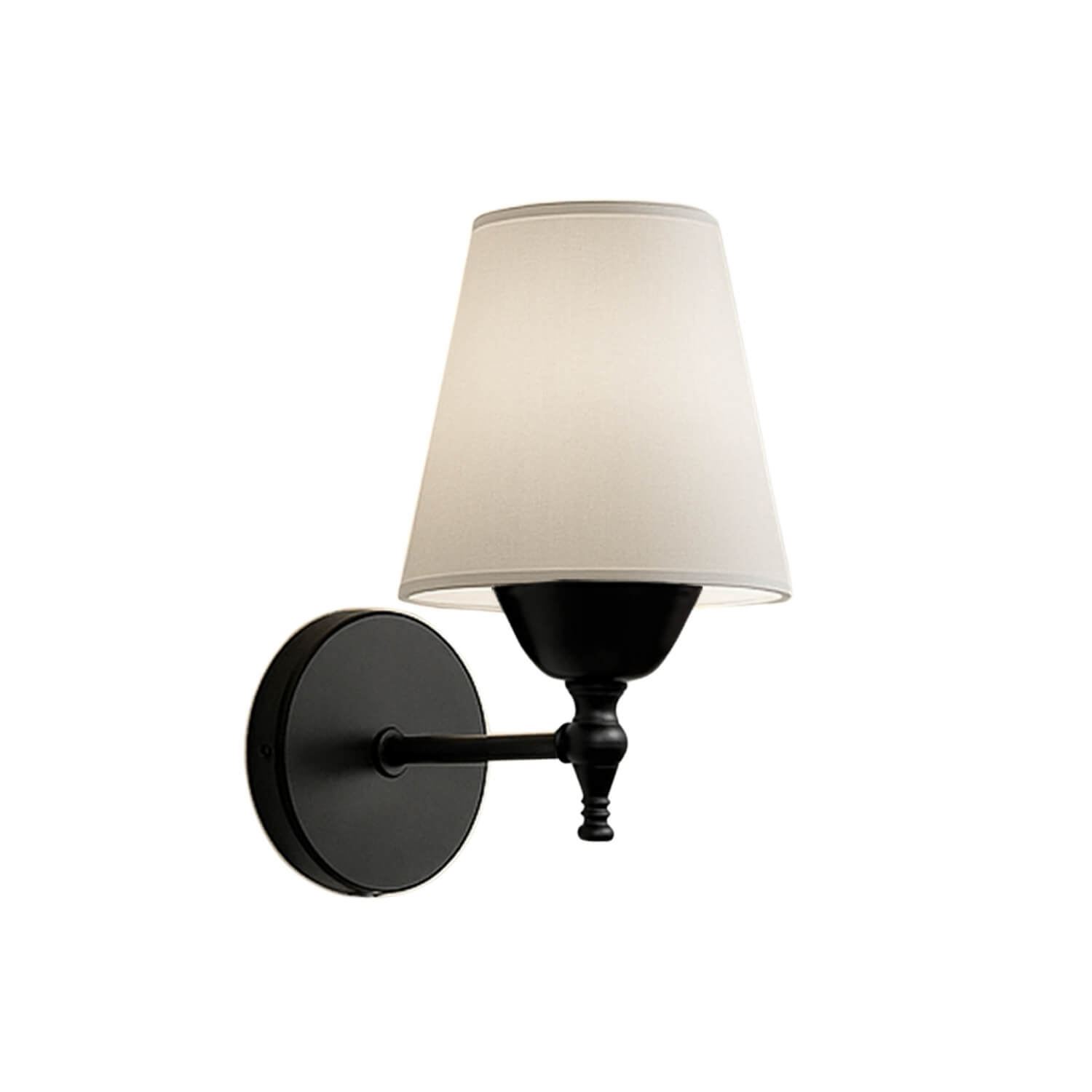 Zidna lampa 242014 Krem, Crna