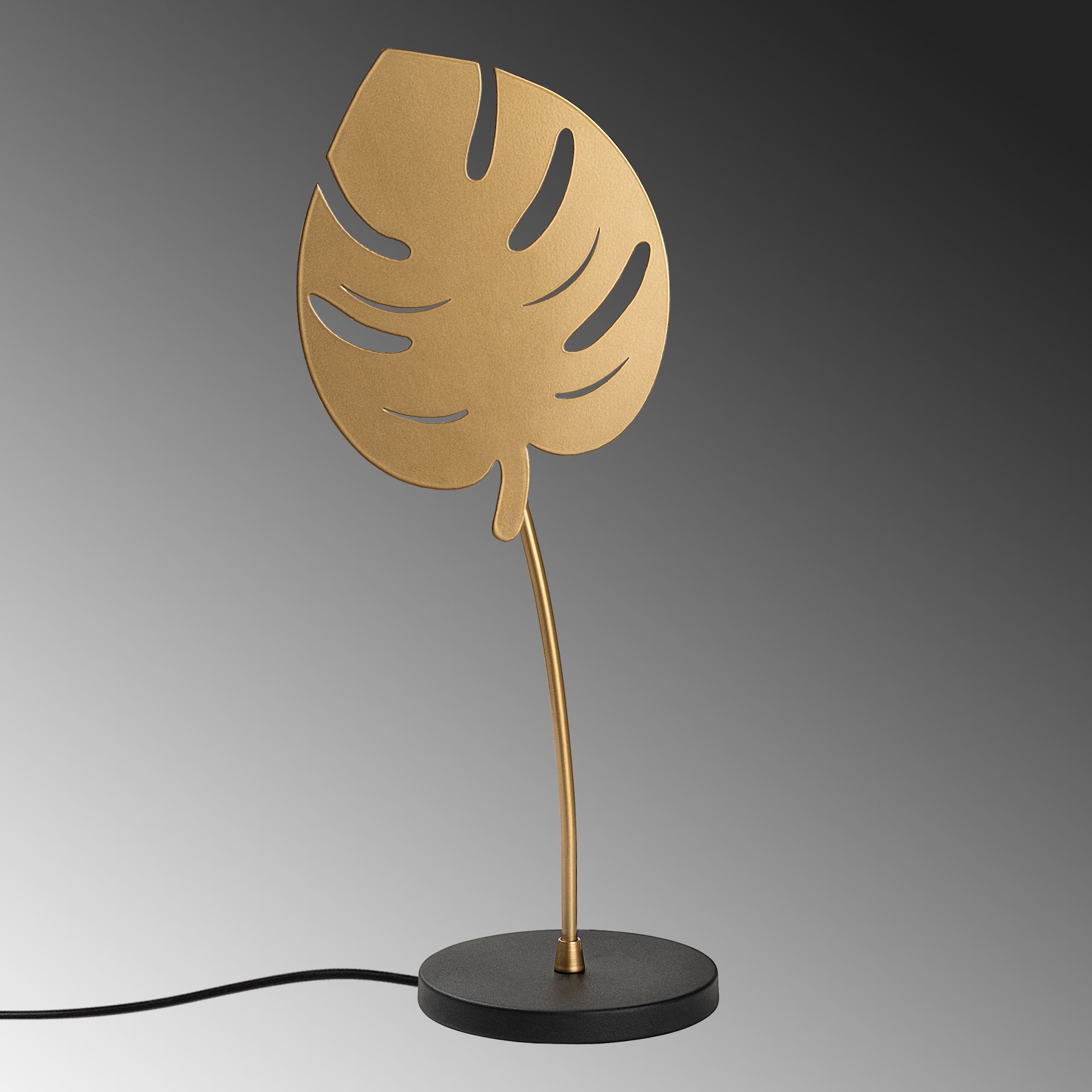 Stona lampa Leaf - 15325 Zlatna, Crna