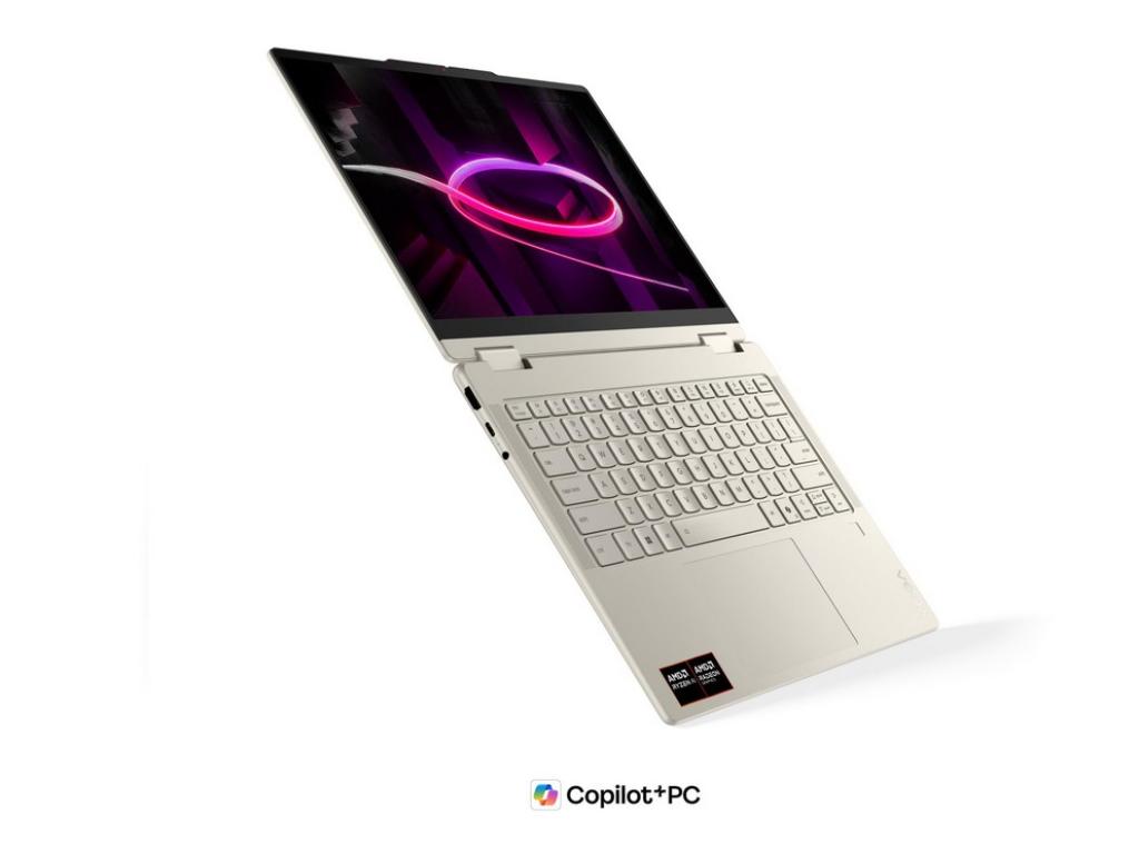 Laptop LENOVO Yoga 7 2in1 14AGP11 DOS/14" WUXGA OLED TO/Ryzen AI 7 445/32GB/1TB/bkltSRB/Bež/bez punj