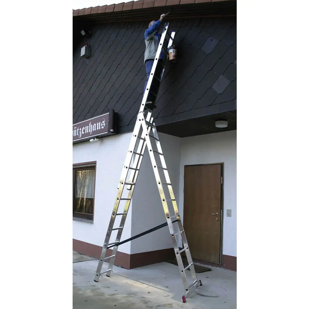 KRAUSE Corda Trodelne Aluminijumske Merdevine 3x11 - 6,45m