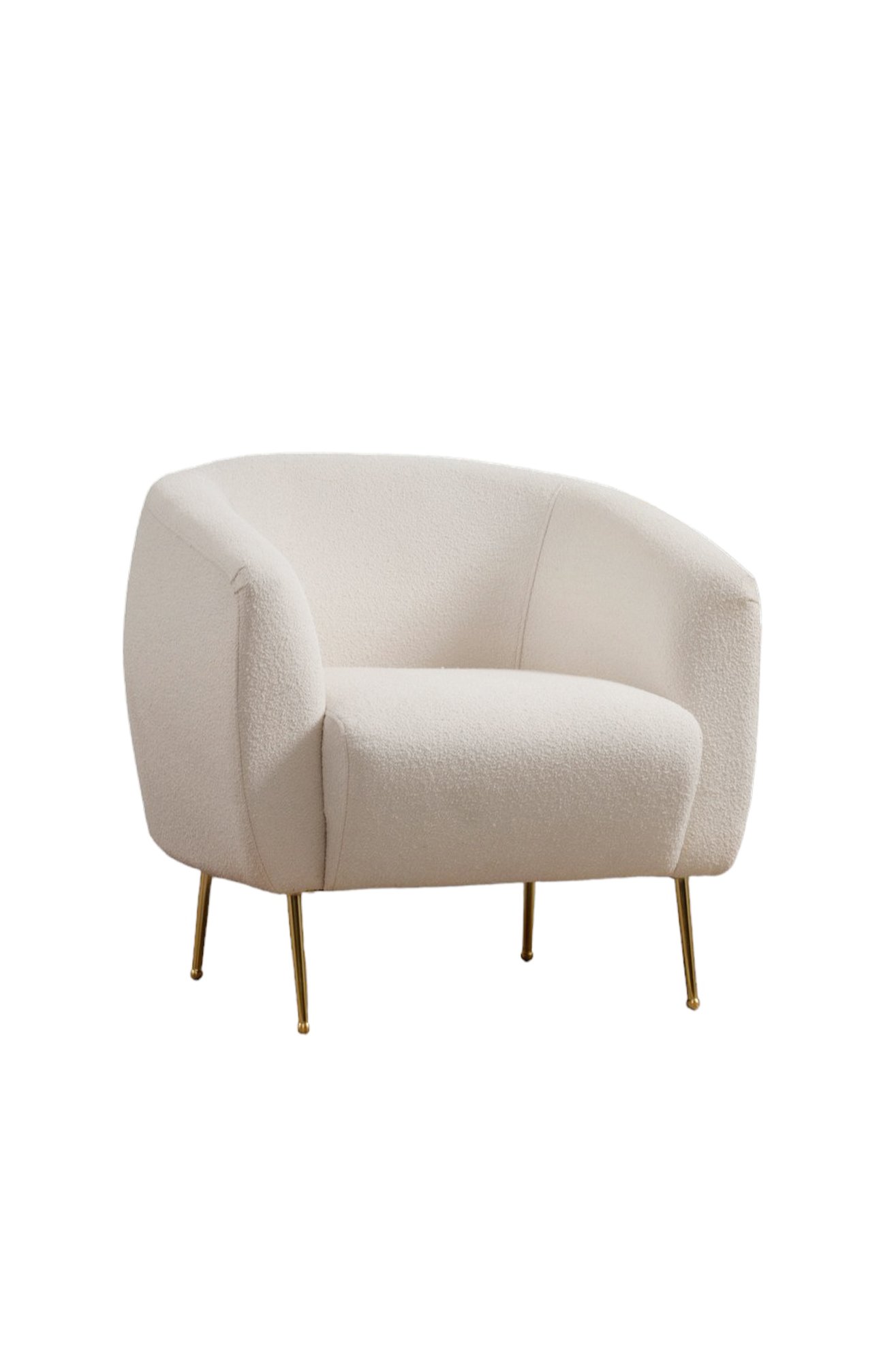 Fotelja Eses Cream - Wing Krem