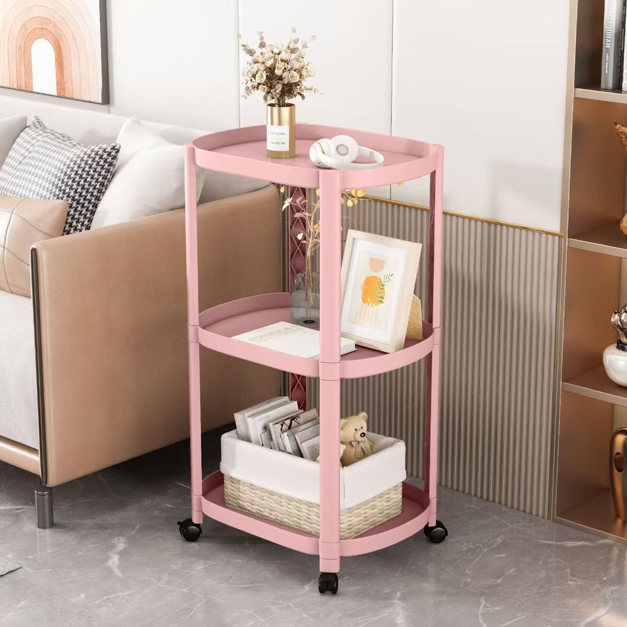 NAP POLICA 3 NIVOA PINK