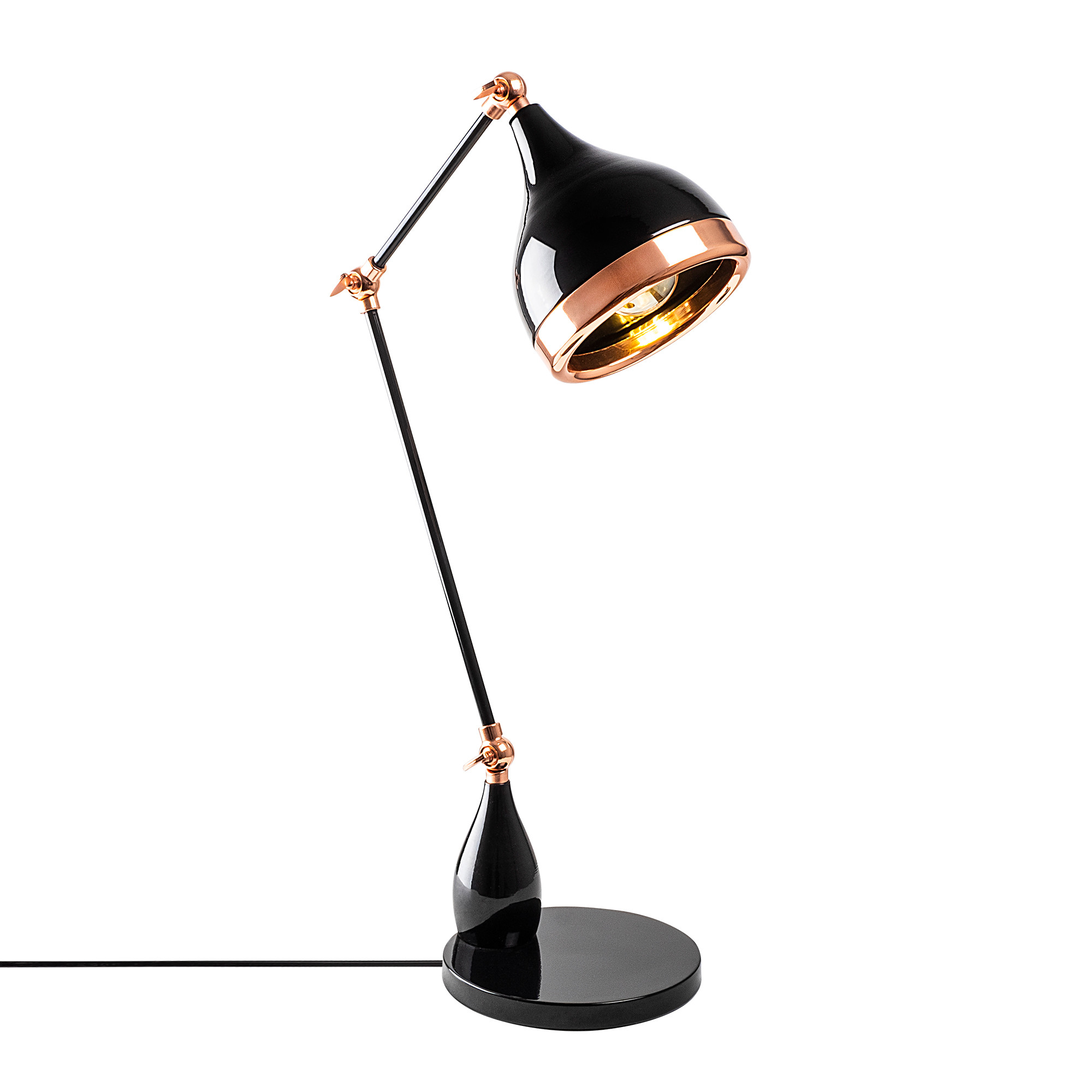 Stona lampa Yıldo - 7015 Crna, Bakarna