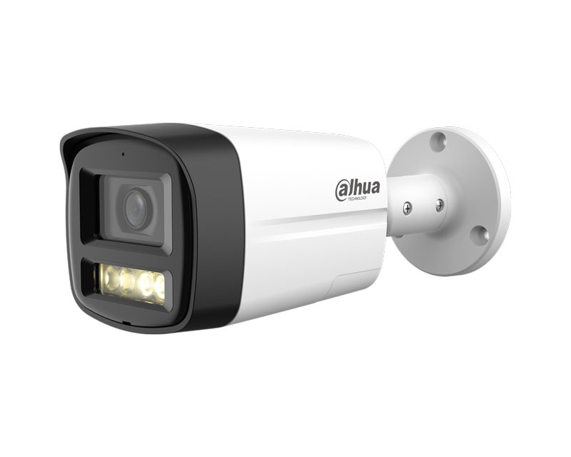HAC-HFW1200TLMP-IL-T 2MP Smart Dual Light HDCVI Fixed-focal Bullet Camera