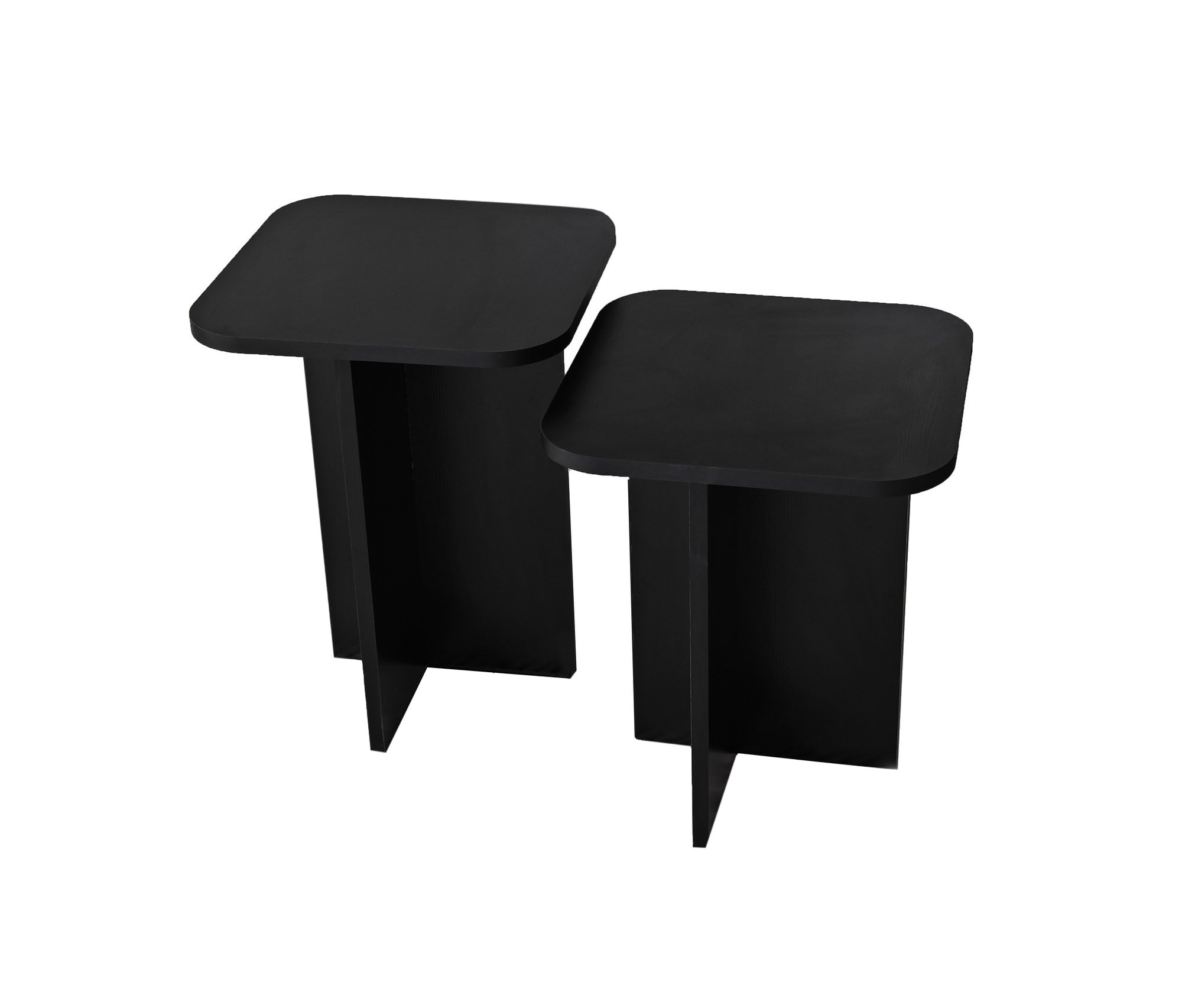 Set pomoćnih stolova Blues Set - Crna