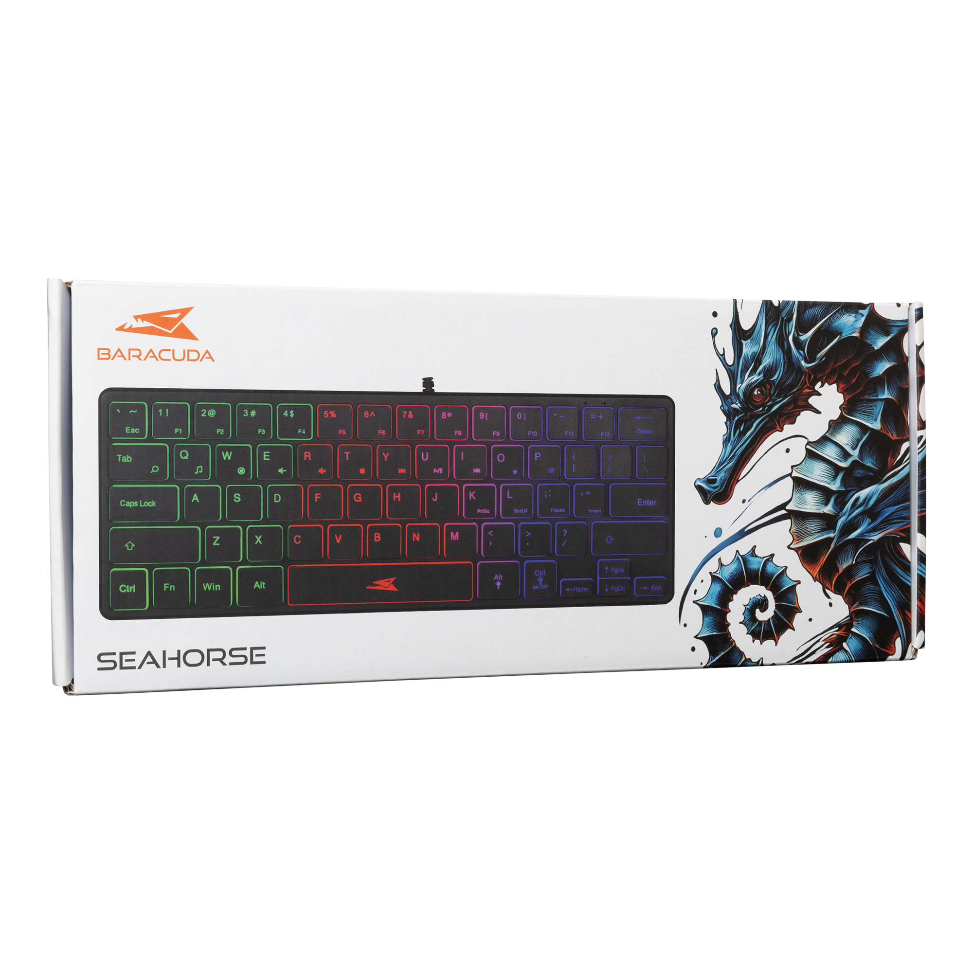 Baracuda BGK 04141 SEAHORSE Black - Keyboard US