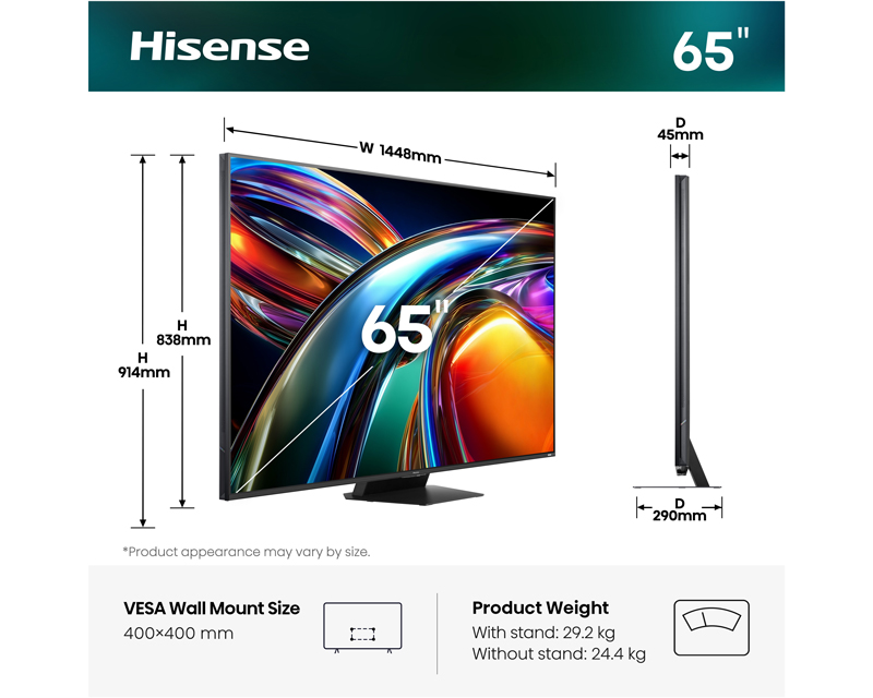 65 inča 65UR9S ULED RGB Mini-LED 4K UHD Smart TV