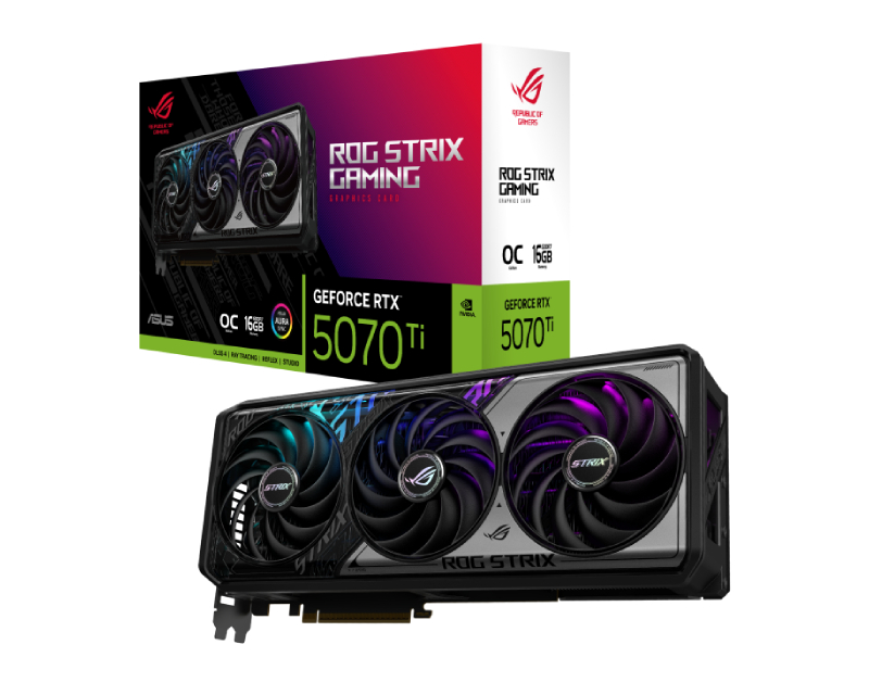 nVidia GeForce RTX 5070 Ti 16GB ROG-STRIX-RTX5070TI-O16G-GAMING grafička karta