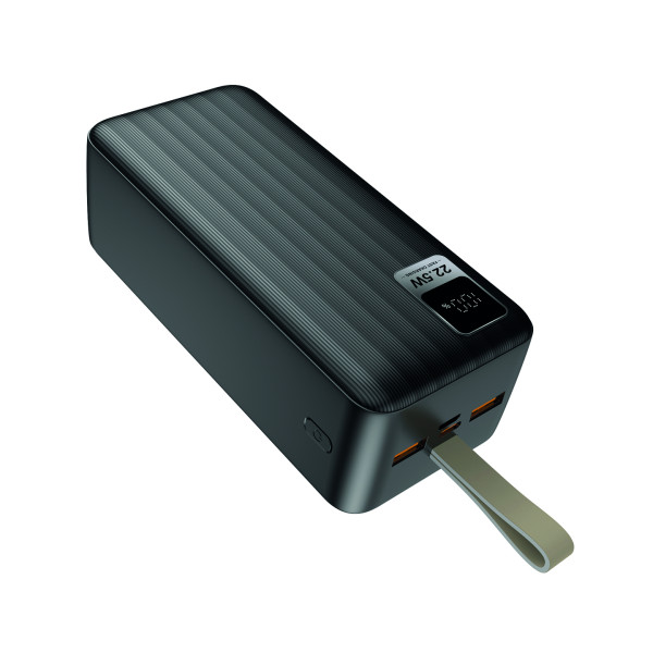 Powerbank S-LINK G430 40000mAh LCD/PD20W/crni