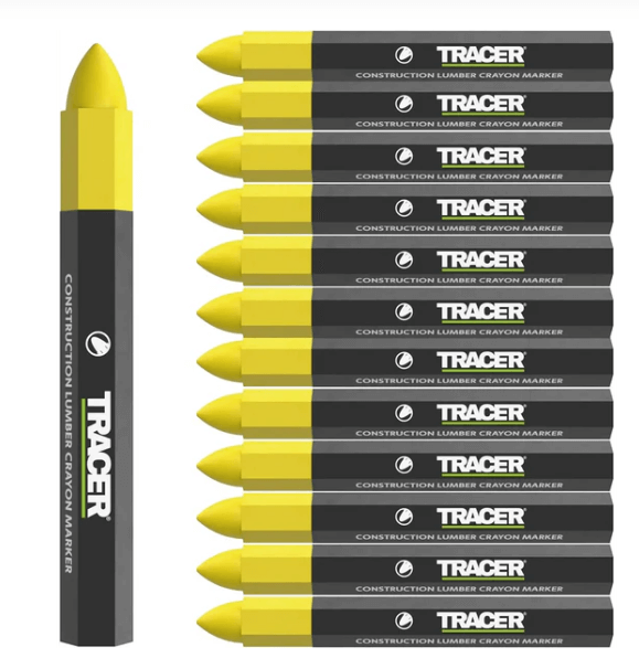 TRACER ACM3 Set od 12 voštanih markera – žuti