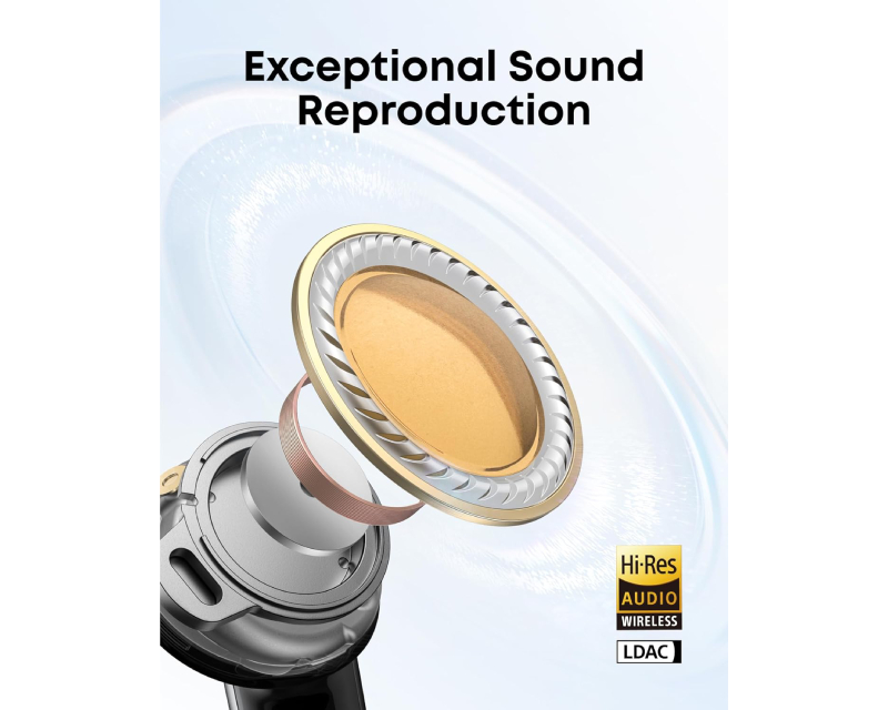 Soundcore Liberty 5 TWS ANC BT bubice sa mikrofonom crne