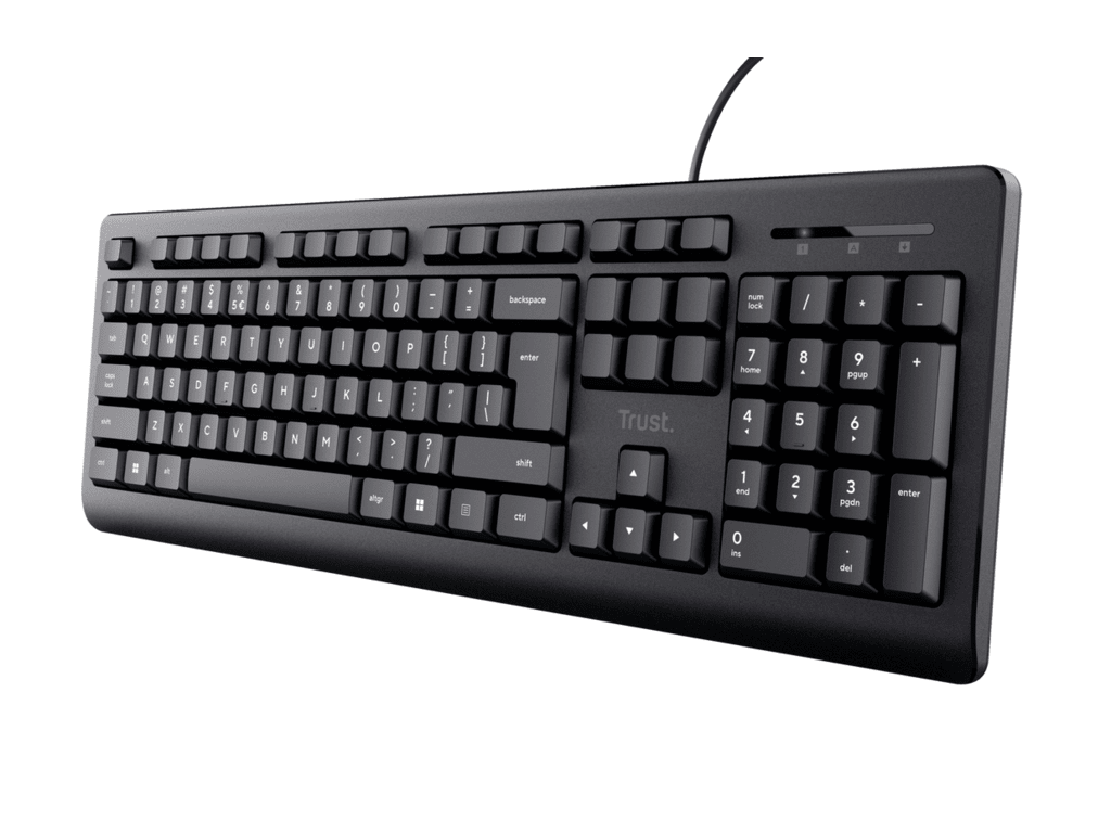 Tastatura TRUST Basic žicna/US/crna