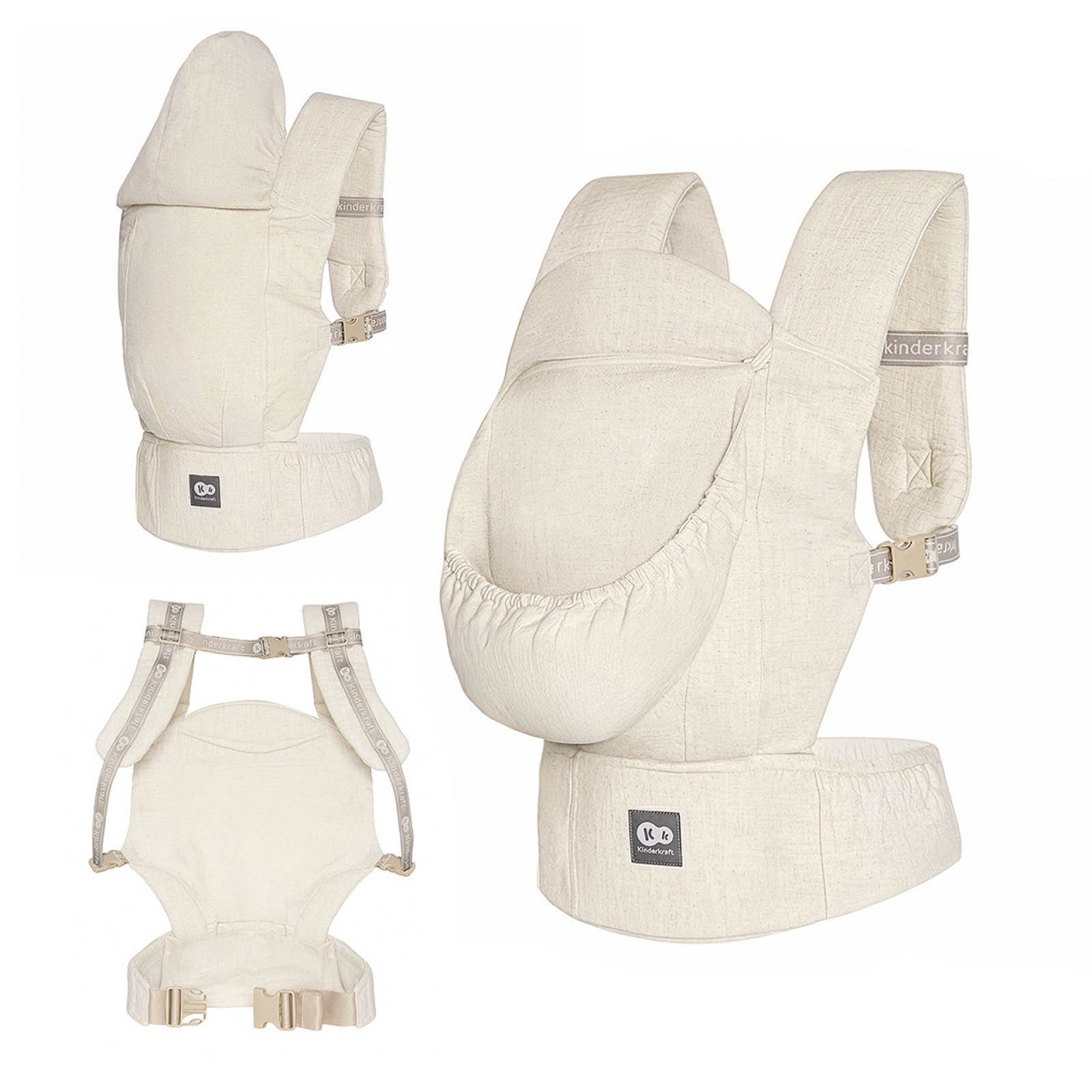 KINDERKRAFT NOSILJKA ZA BEBU ELARA BEIGE