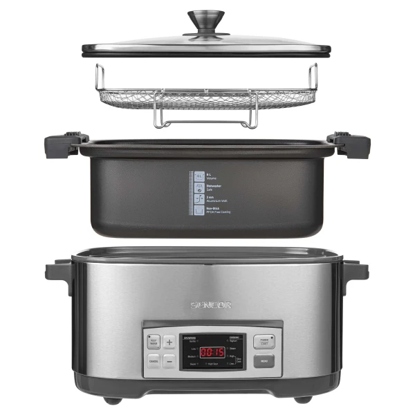 Aparat za sporo kuvanje Sencor SPR 5500SS/6L/1350W