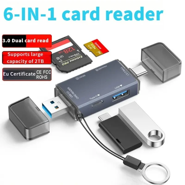 USB 3.0 čitač kartica Kettz KT-CR61 TF+SD
