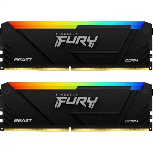 Memorija DDR4 32GB 3200MHz Kingston Fury Beast RGB  KF432C16BB12AK2/32