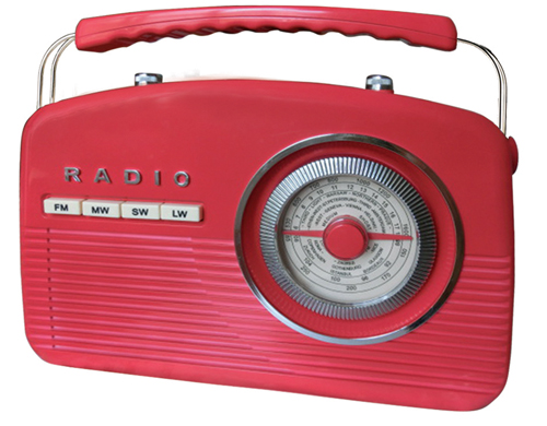 CAMRY CR1130 RETRO RADIO CRVENA BOJA