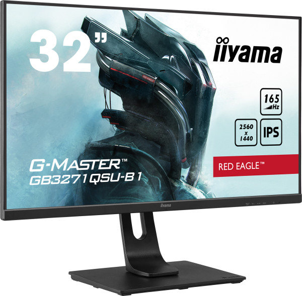 Monitor 31.5" Iiyama GB3271QSU-B1 IPS 2560x1440/165Hz/1ms/2xHDMI/2xDP/USB/zvučni