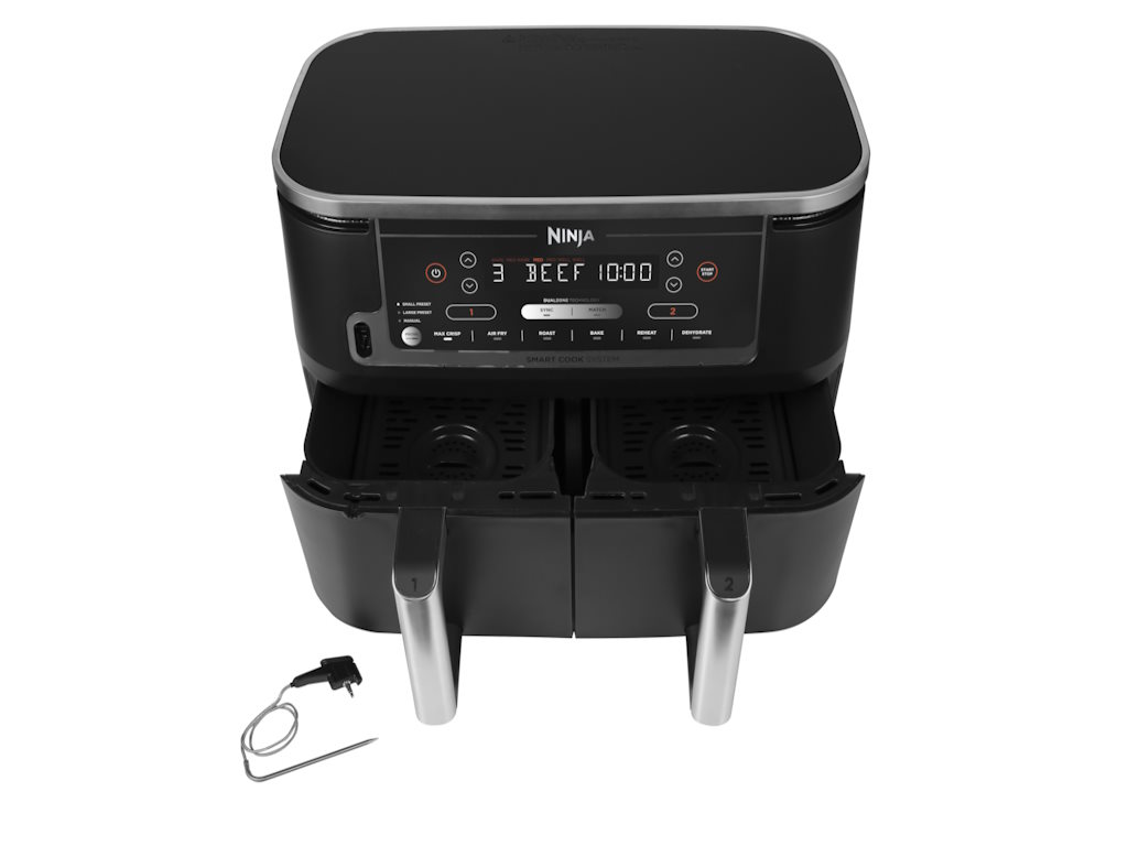 Airfryer NINJA AF451EU dupla korpa/2470W/9.5L/crna