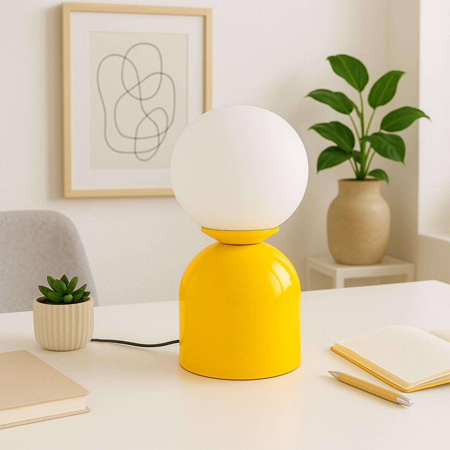 Stona lampa 241645 Žuta