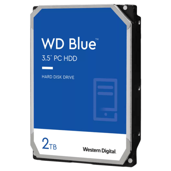 HDD WD 2TB 3.5" SATA III 256MB 7.200rpm WD20EZBX Blue